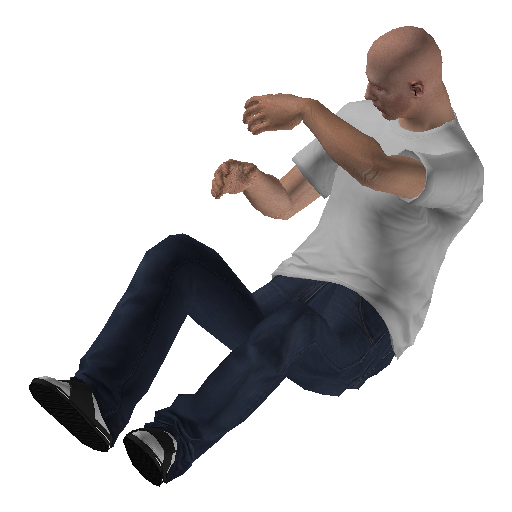 veh@drivebytight_low@ds_1 representative animation pose