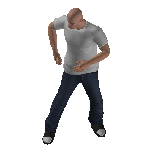 anim@mugging@mugger@catch_2h_gun@ representative animation pose
