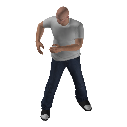 anim@mugging@mugger@catch_melee@ representative animation pose