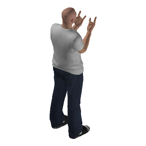anim@mp_player_intincarrocklow@ps@_2 representative animation pose