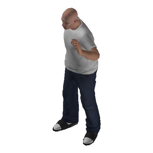 anim@mugging@victim@toss_ped@ representative animation pose