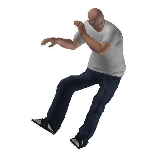 anim@veh@drivebybike@chopper@front@melee_1h representative animation pose