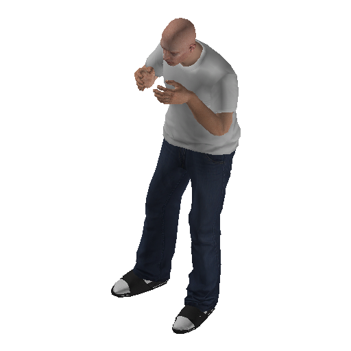 anim@veh@std@barrage@rear@base representative animation pose