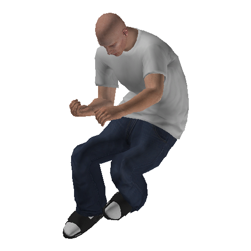xm4_rob_cas_mcs1-3 representative animation pose