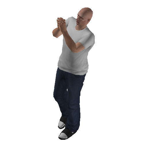 amb@world_human_cheering@male_a representative animation pose