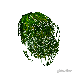 hair_009_u_3 inspection render