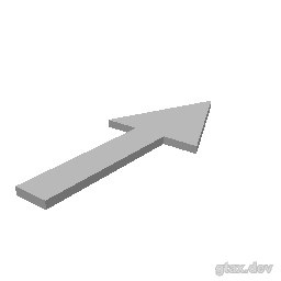 ar_prop_ar_arrow_thin_l inspection render