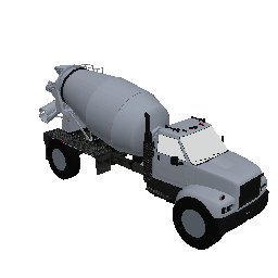 Mixer vehicle render